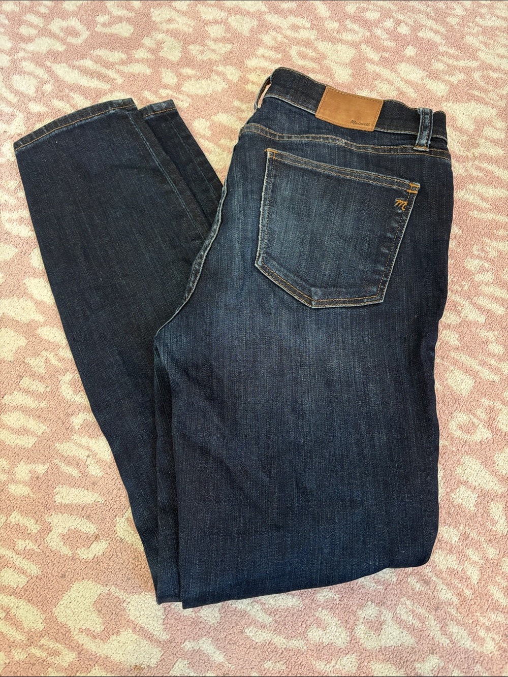 Madewell Dark Indigo Skinny Jeans